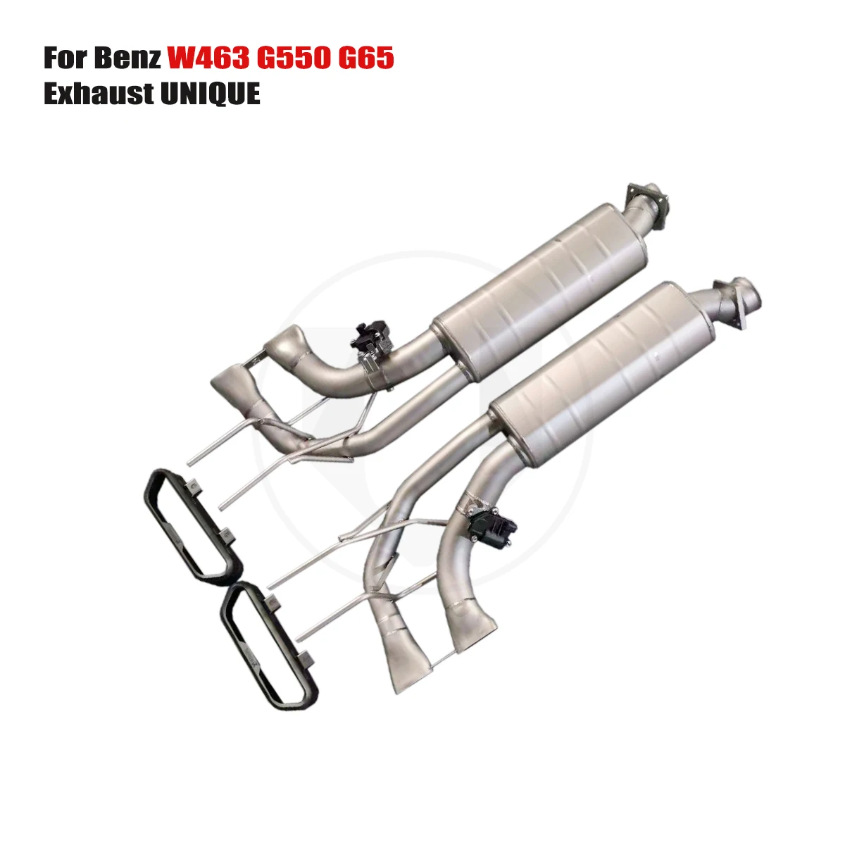 

UNIQUE for Benz G550 G65 To AK Titanium Exhaust exhaust after muffler vacuum valve for titanium valve exhaust