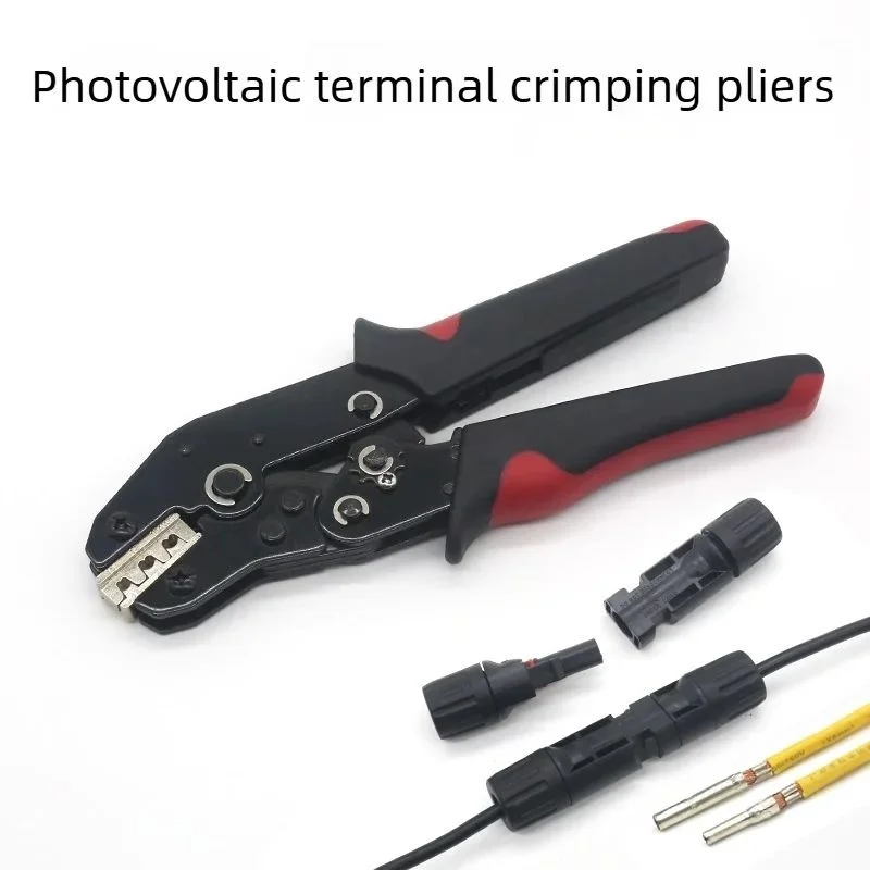 

2546B Solar Terminal Crimping Pliers Kit for Solar Connector Cold Press PV Harness Photovoltaic Installation Tool