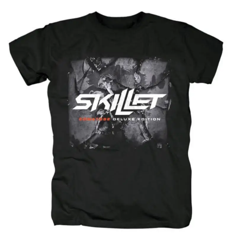 

Skillet Rise Concert Tour Black T Shirt Size S 5XL