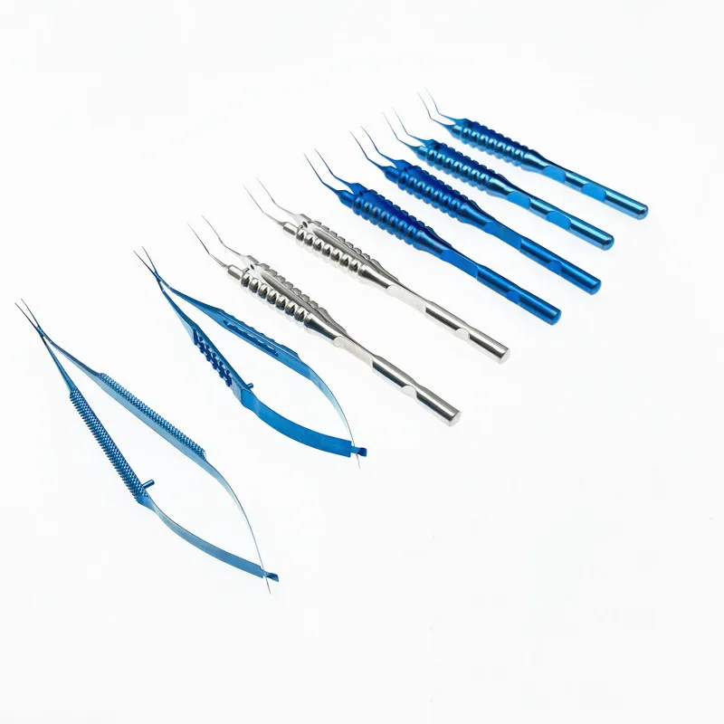 Titanium Ophthalmic Capsulorhexis Forceps for 1.8mm Micro Incision Stainless Steel Ophthalmic Surgical Instruments 1pcs