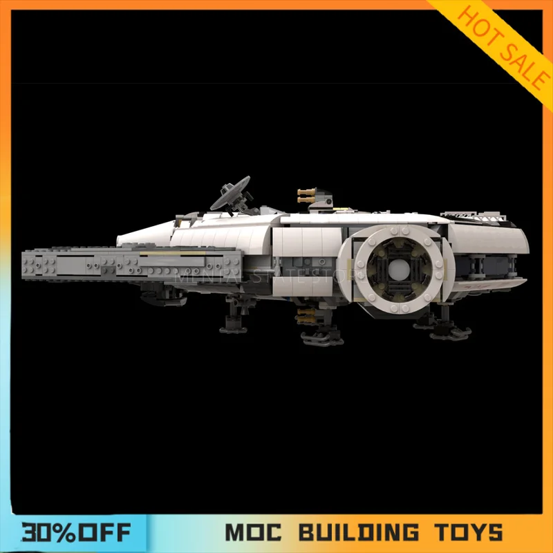 3117PCS 맞춤형 MOC 밀레니엄 팔콘 영감을 받은 실험용 우주선 모델 블록 DIY 창의적 장난감 선물