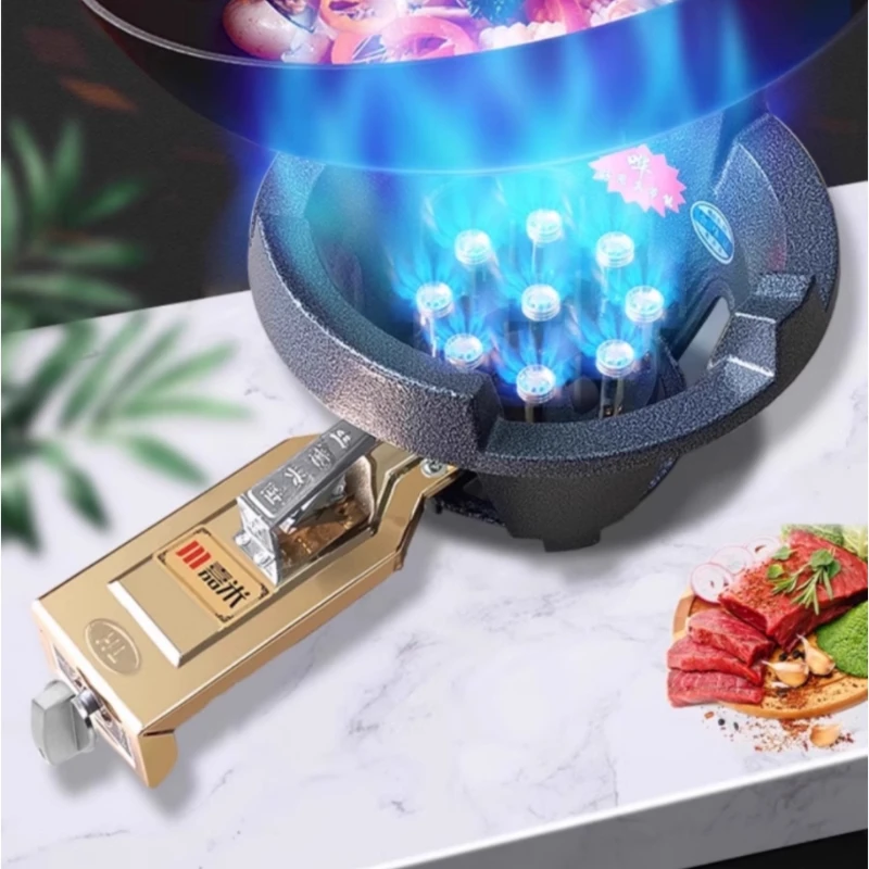 

Энергосберегающая плита на сжиженном газе гостиницы — одинарная горелка, высокая эффективность для жарки, долговечность для коммерческих кухонь