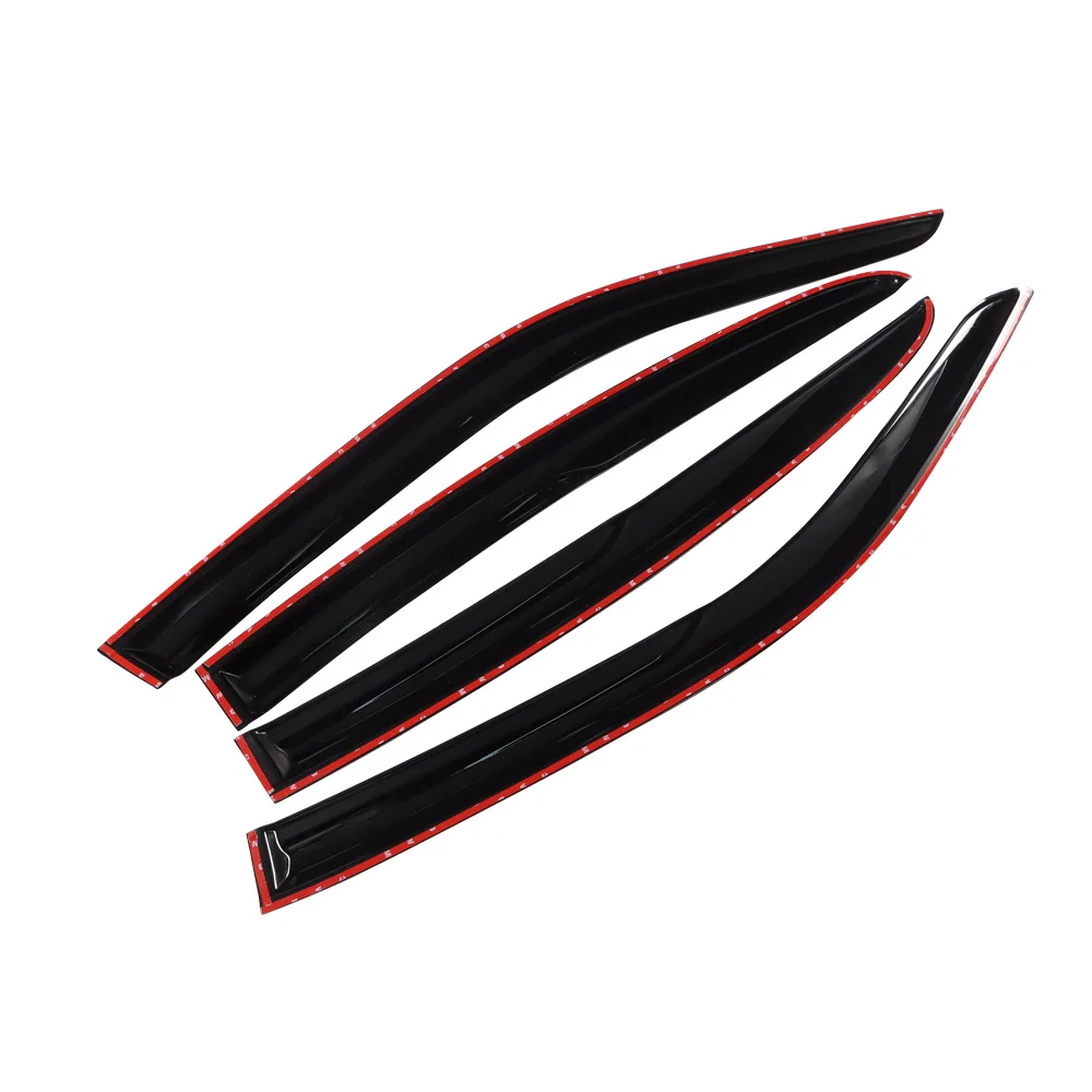 

Window Visor Replacement for 2011-2020 Dodge Charger Slim Style Acrylic Black Sun Rain Guards Cover 2012 2013 2014 2015 2016