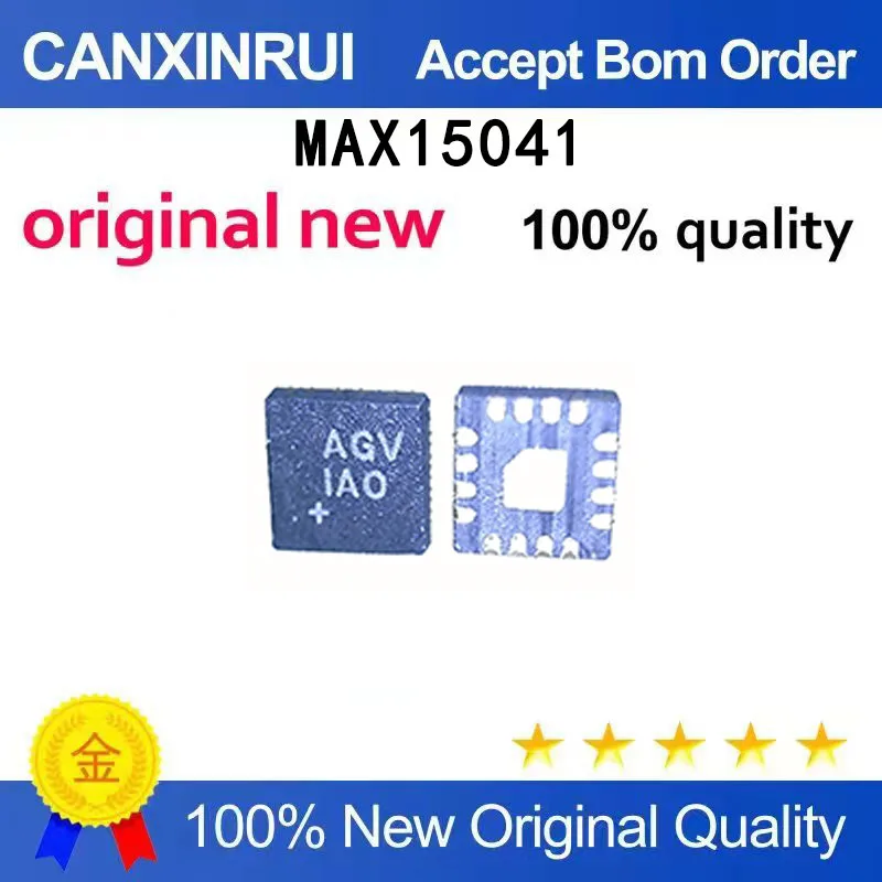 

(5-100 pieces)MAX15041ETE+T MAX15041 silk screen AGV QFN16
