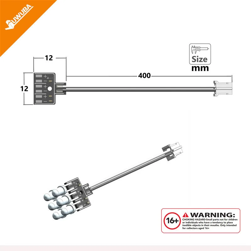 

Ph2.0 Adapter Cable Light Control Host To Led Adapter Cable For Rc Car Boat Tamiya Truck For Scania 770s Crawler Car DIY Parts