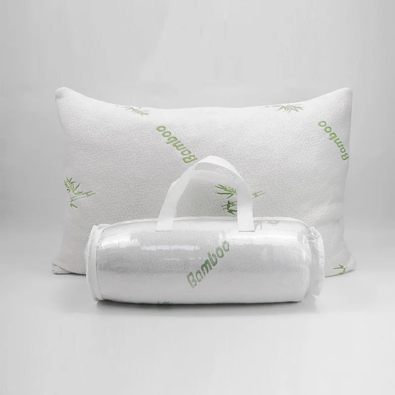 1pc Memory Foam Pillow Cervical Neck Support Pillows For Home Breathable Bamboo Fiber Pillowcase Adult Sleeping Pillow 51*76cm