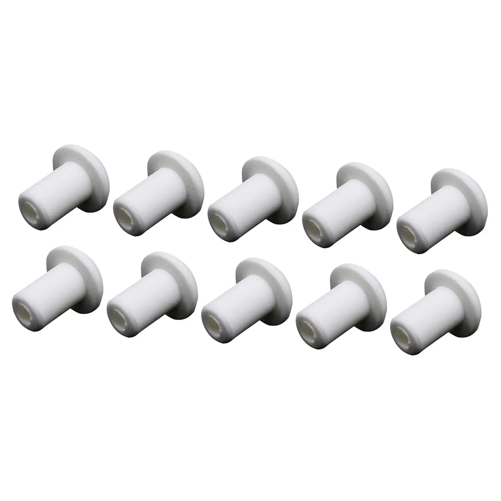 Lamp Wick Ceramic Holder Set Durable Oil Lamp Head Secure Tube Candle Holder for Decorative Glass Lamps