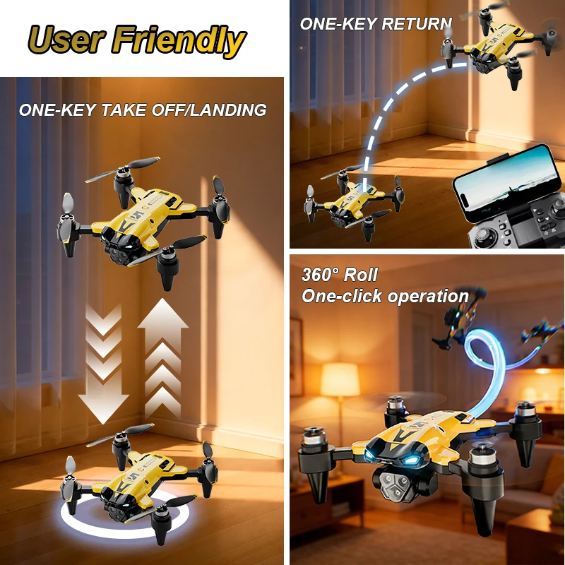 Умный дрон M5 с камерой, бесще – обзор и цена Drone Smart Rc Foldable