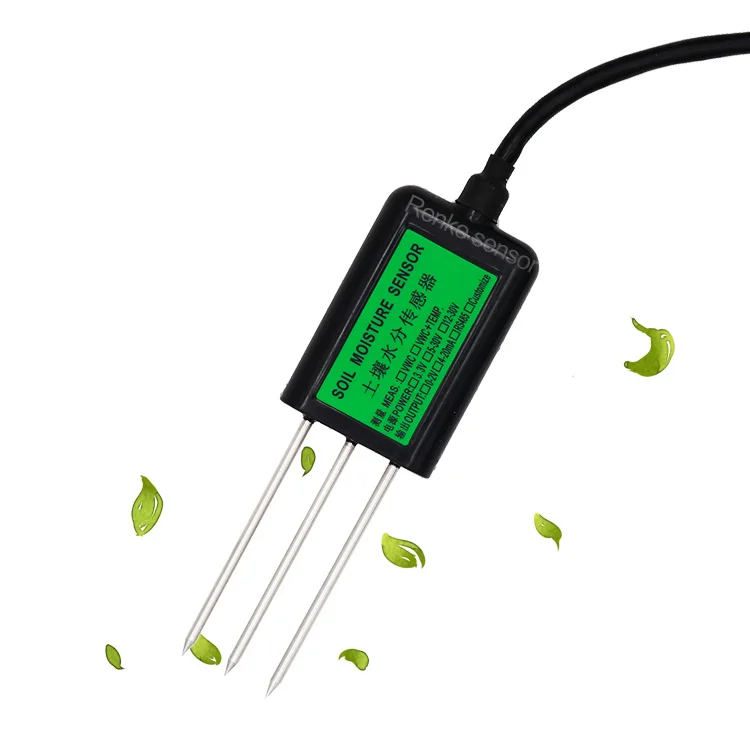 4-20mA 0-5V RS485 Output TDR Electronic Soil Moisture Sensor