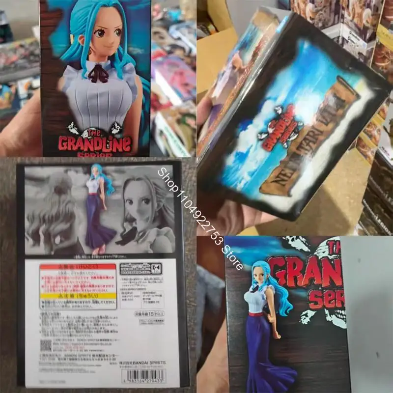

BANDAI NAMCO BANPRESTO ONE PIECE DXF THE GRANDLINE SERIES EXTRA NEFELTARI VIVI Фигурка из ПВХ Модель Оригинал в наличии Фестивальный подарок
