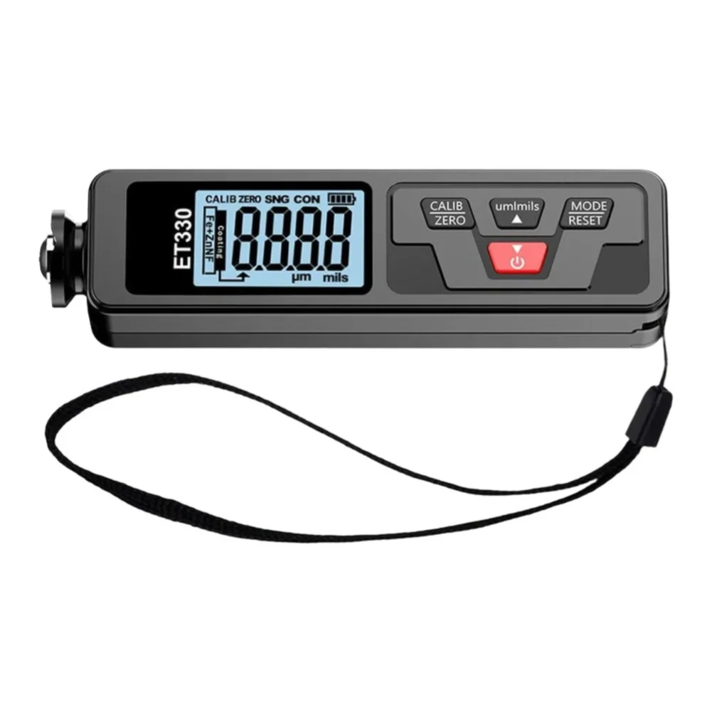 ET330 Coating Thickness Gauge for Automotive Detailing Professionals and Vehicle Appraisers Requiring Thickness Data