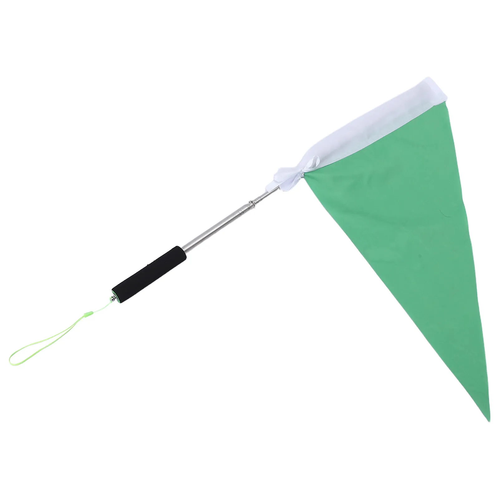 Foldable Telescopic Tour Guide Flag Adjustable Handheld Pole High Visibility Marker for School Trips Tourist Group Outdoor