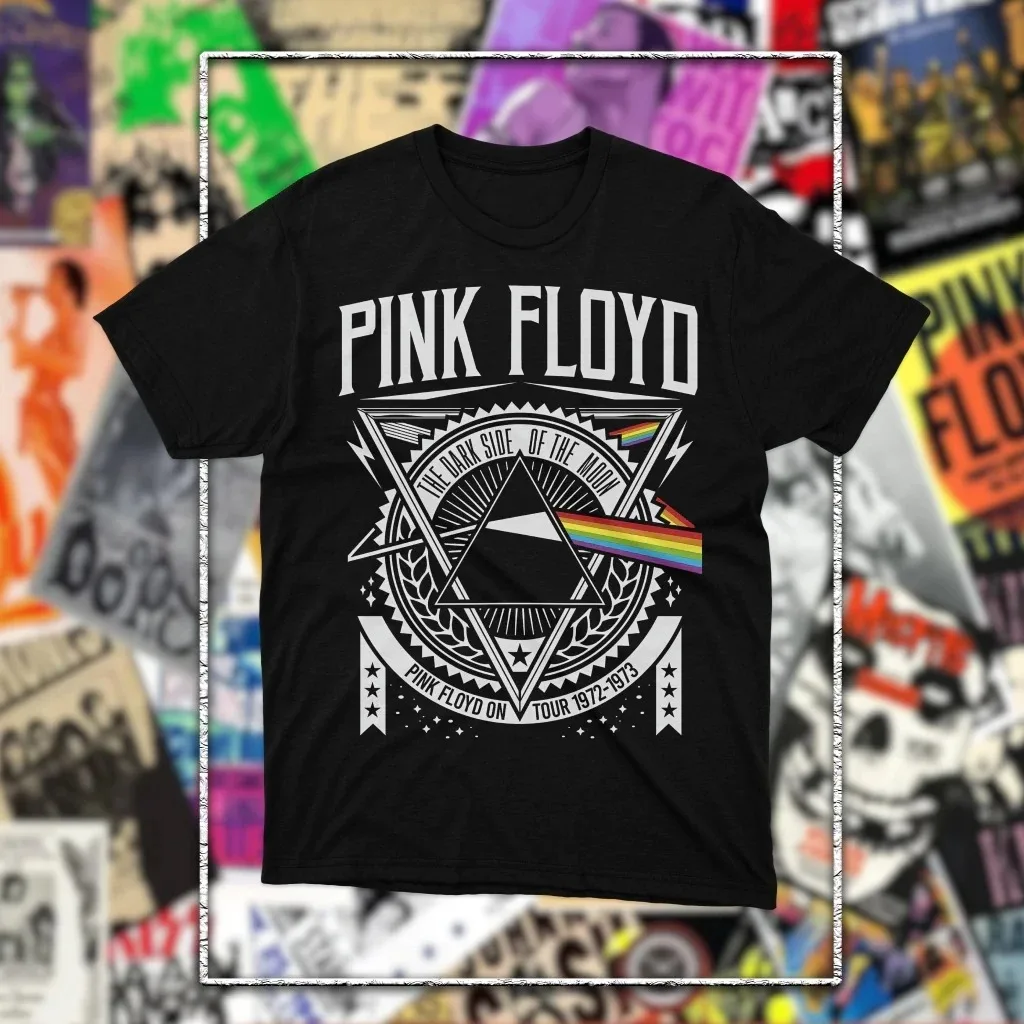 Pink Floyd Band Graphic Vintage Men Women  T Shirt Cotton Oversized Streetwear Short Sleeve Horror Punk Y2k Female Male Clothing