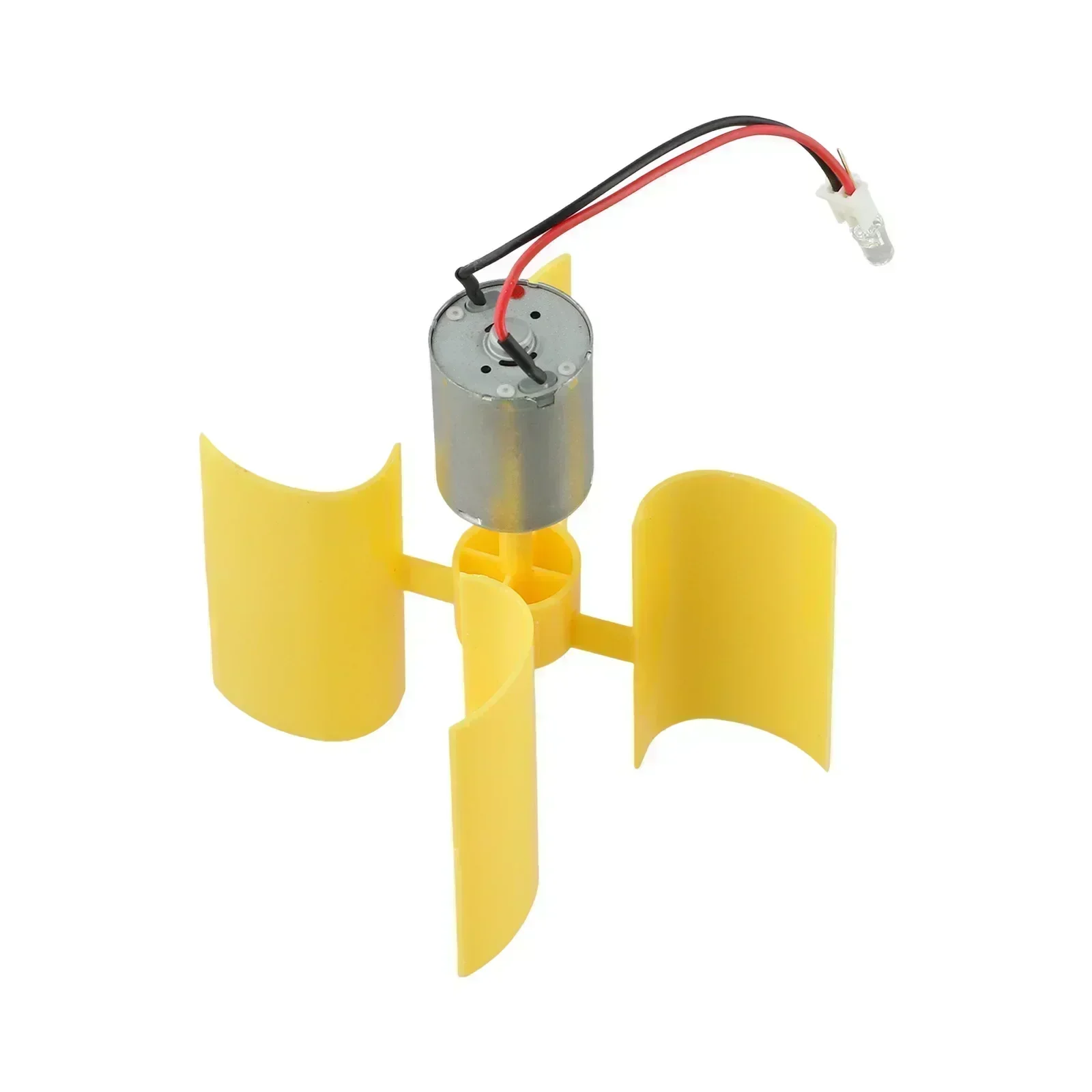 Childrens Experiment DIY Power Generation LED Power Generation Educational Wind Turbine Kit Alternative Energy Generator