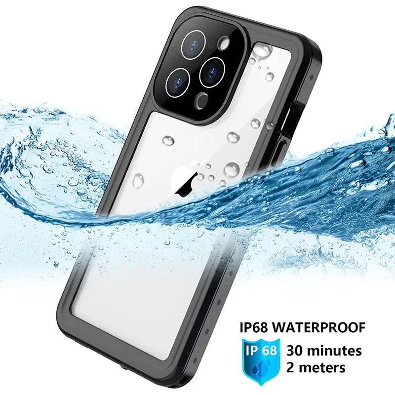 Waterproof Coque for iPhone 13 Pro Max Case Against Water for iPhone XS Max 11 12 Pro Max Underwater Capa Prova de agua celular