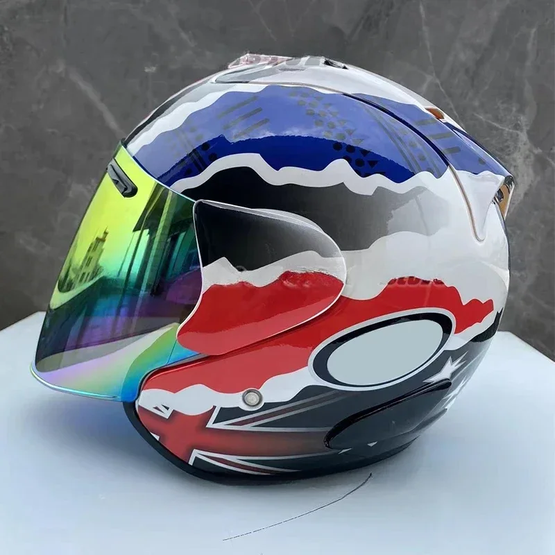 Ram3 Doohan Jubilee Half Helmet Men and Women Motorcycle Off-Road Summer Helmet Downhill Racing Mountain Cross Casco Capacete