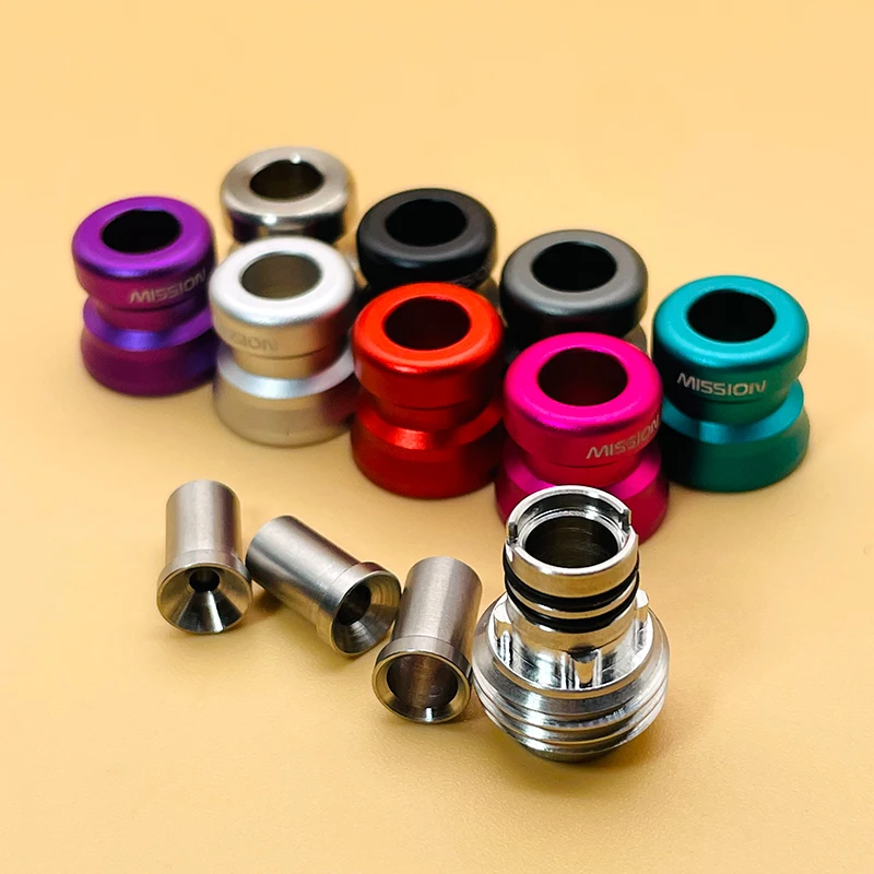 DSX Mission Cosmos Drip Tip for SXK BB / Billet Box Mod Mouthpiece Aluminum 2.0/3.0/4.5mm Inserts Vape Accessories