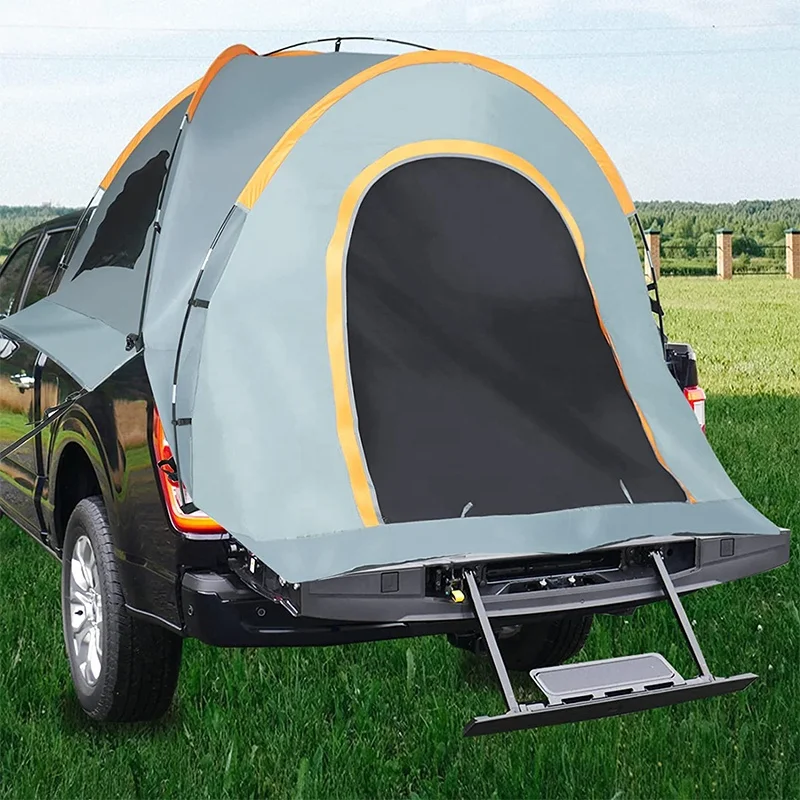 AMPMOUTDOOR 1-2 person awning land cruiser hard shell car aluminium roof top tent for camping