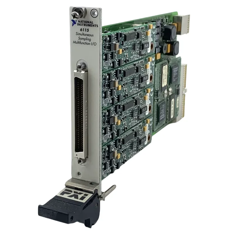 Многофункциональная плата ввода-вывода National Instruments NI PXI-6115 с одновременным вводом-выводом данных, протестирована, полностью исправна