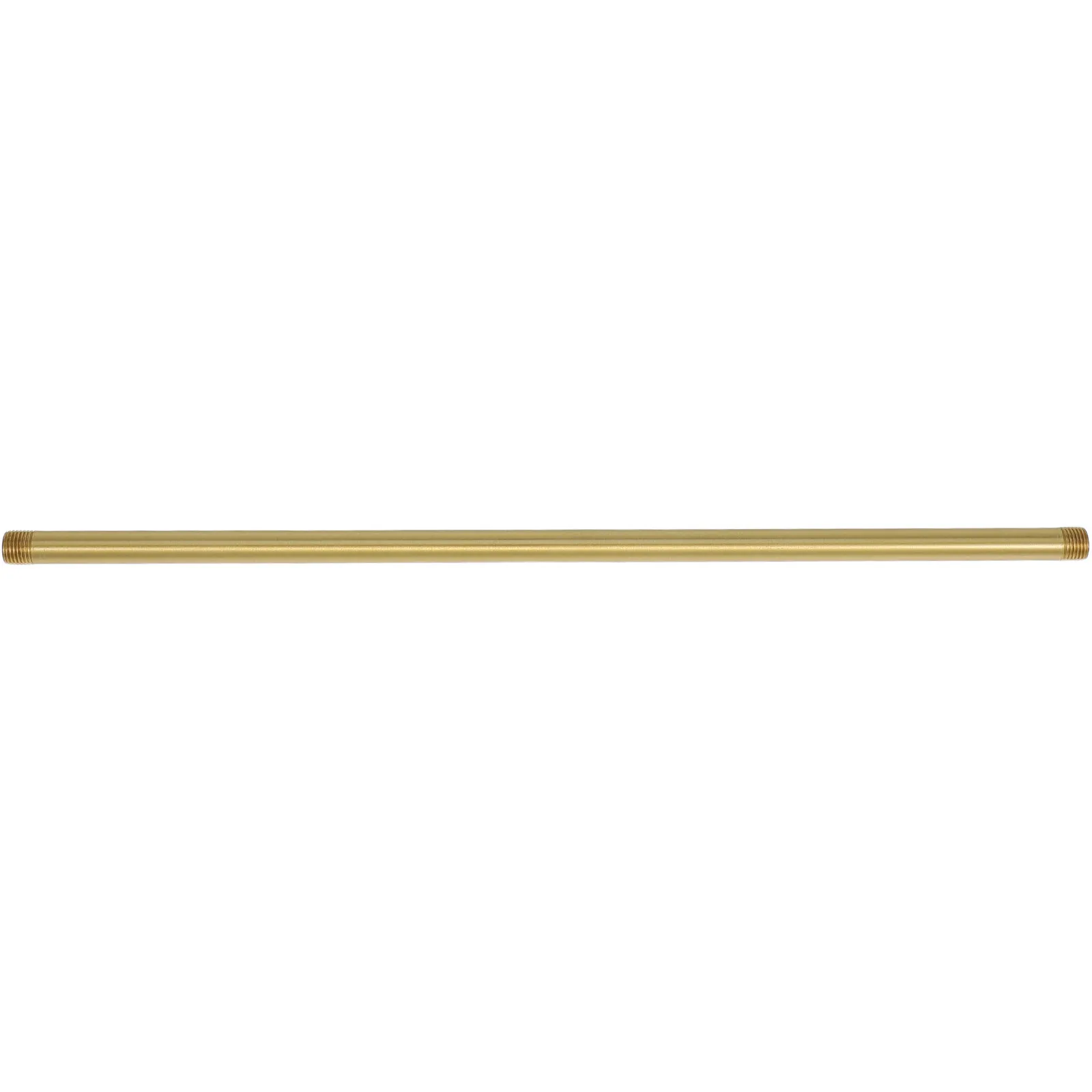 Brass Nipple Pipe 300Mm M10 Polished Solid Straight Rod for DIY Lamp Making Supplies Lighting Fixture Connector Tubing Fitting