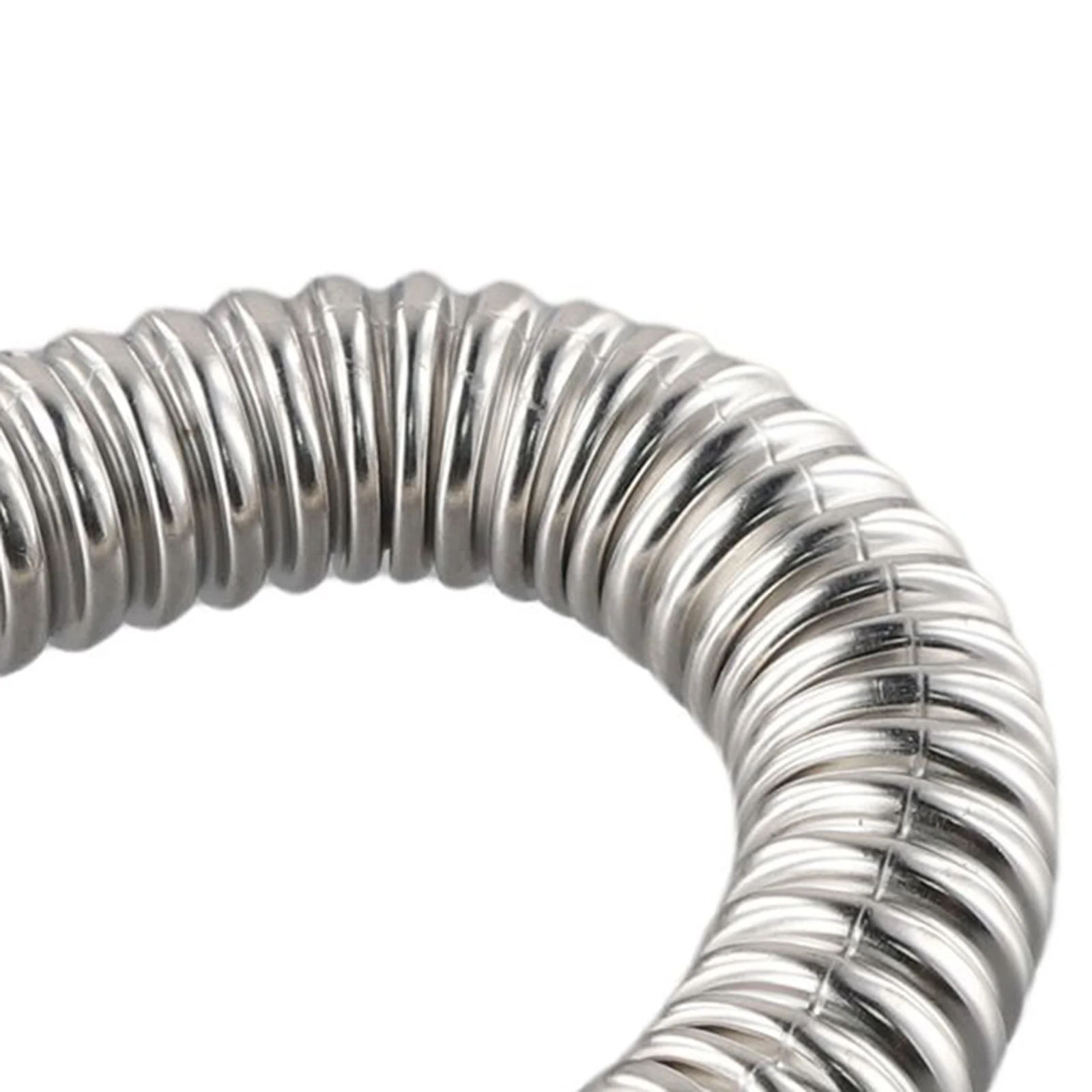 

Adjustable Length Hose G1 2 Connector Hose Secure Connection Highly Flexible Rust-proof Stainless Steel Clean Water Supply