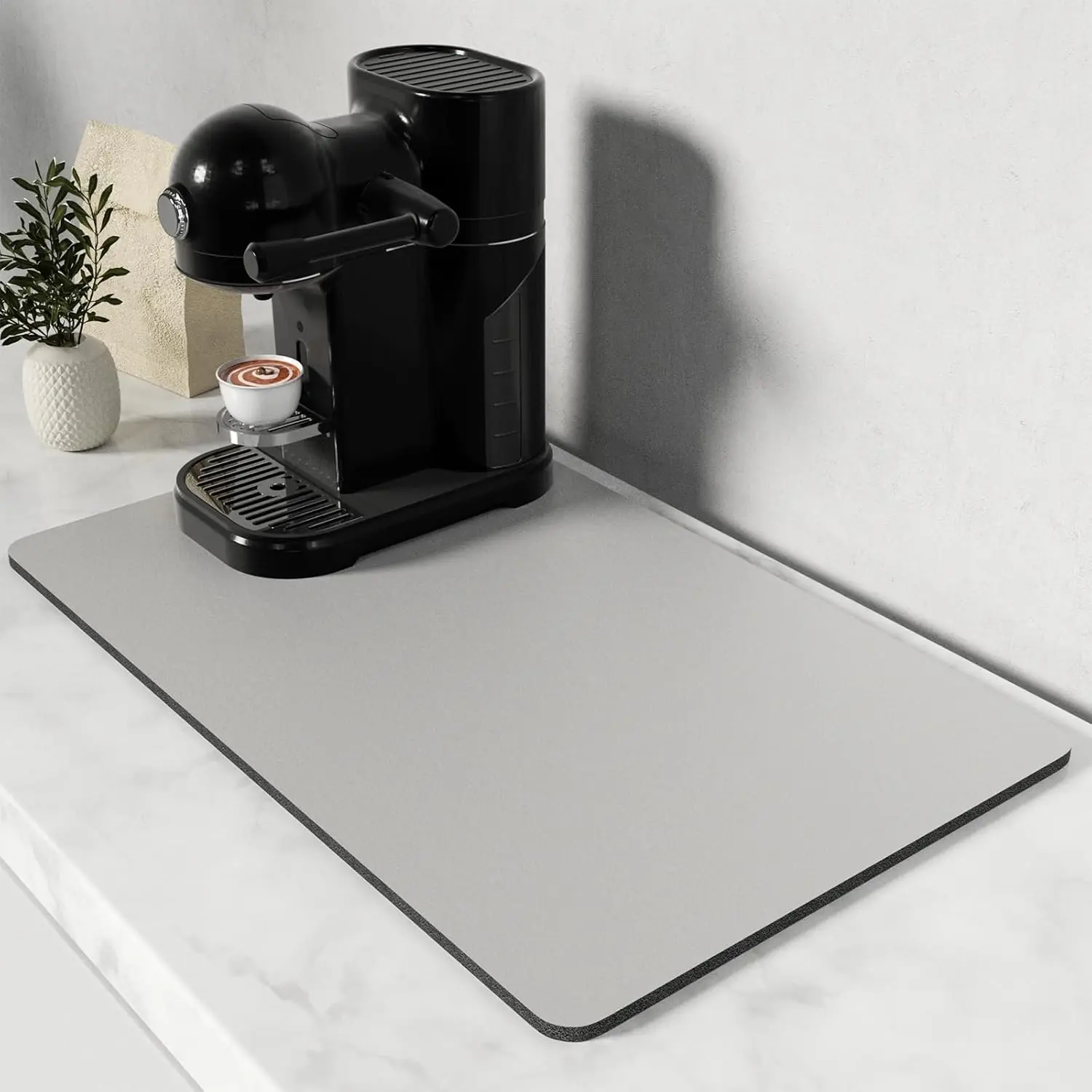 Küche Super Saugfähige Matte Kaffee Dish Ablassen Matte Trocknen Matte Schnell Trocknend Bad Ablauf Pad Küche Wasserhahn Tischset