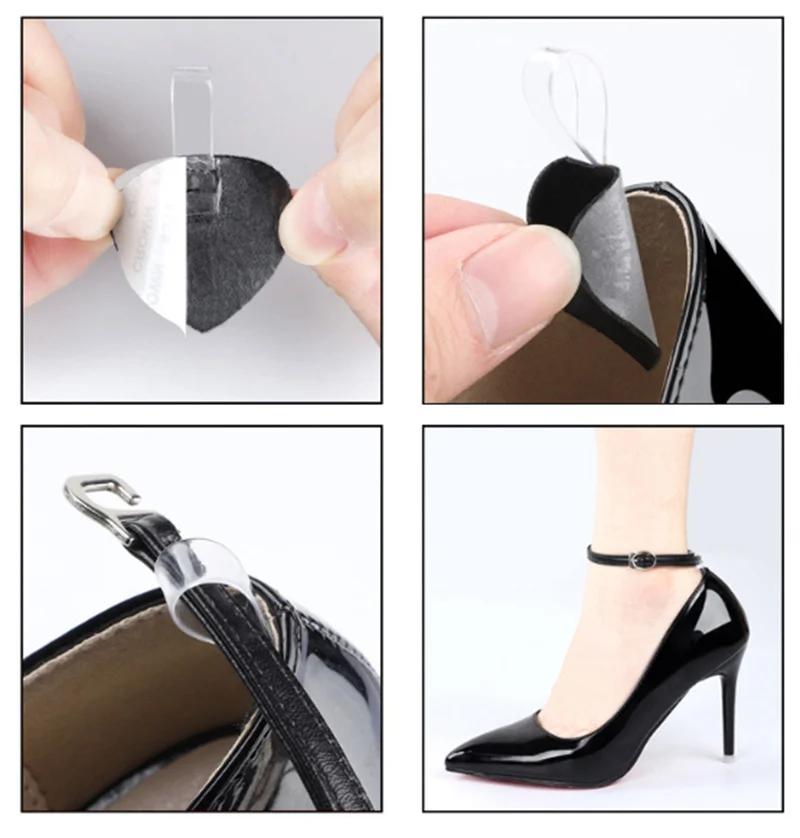 High Heels Shoelaces  for Shoes Anti-loose Holding Lazy Bundle Shoestrings No Ties Shoe Accessories Anti-skid Anti-Binding Laces