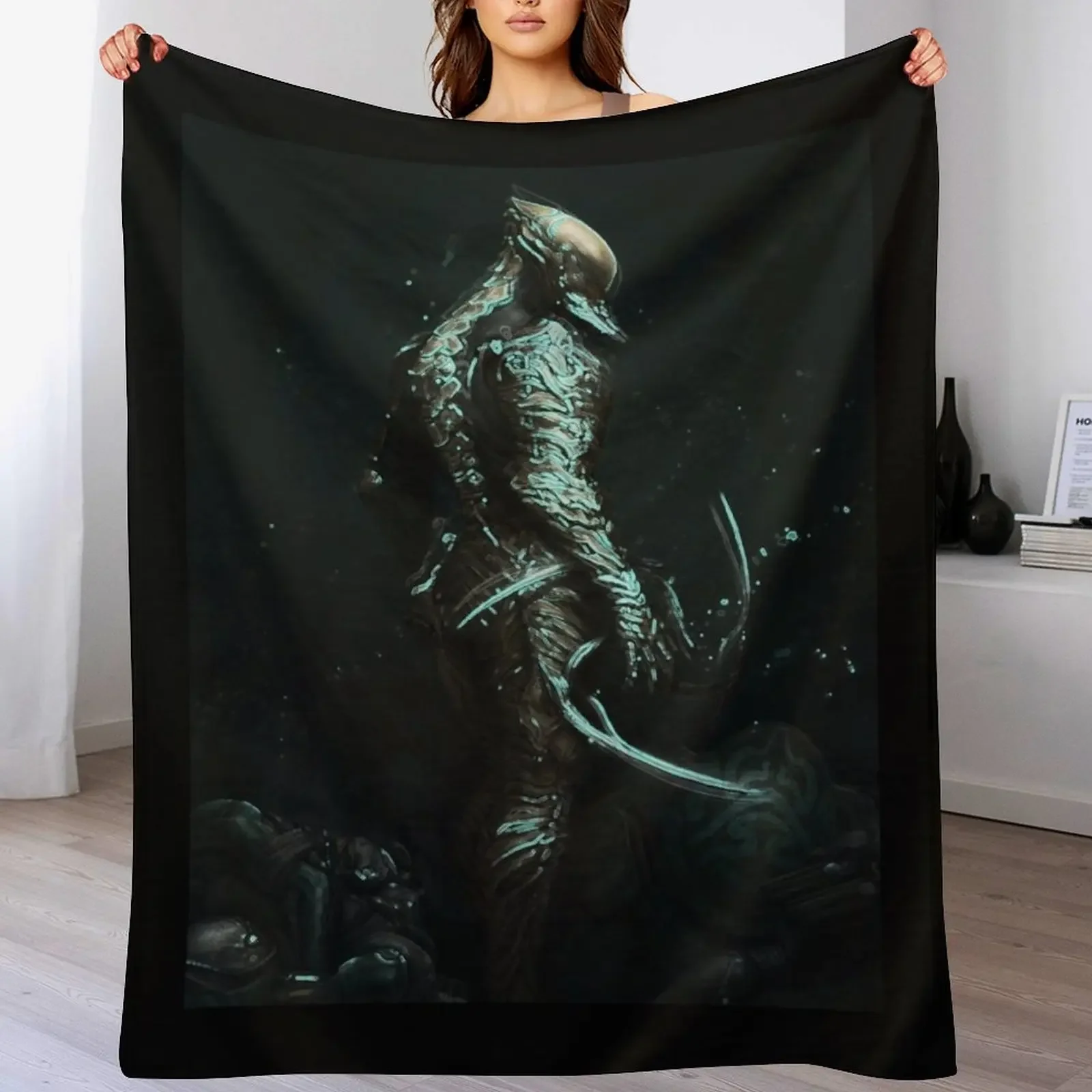 

Warframe - Ash - Blademaster Throw Blanket Stylish Warm Blanket for Living Room Bedroom