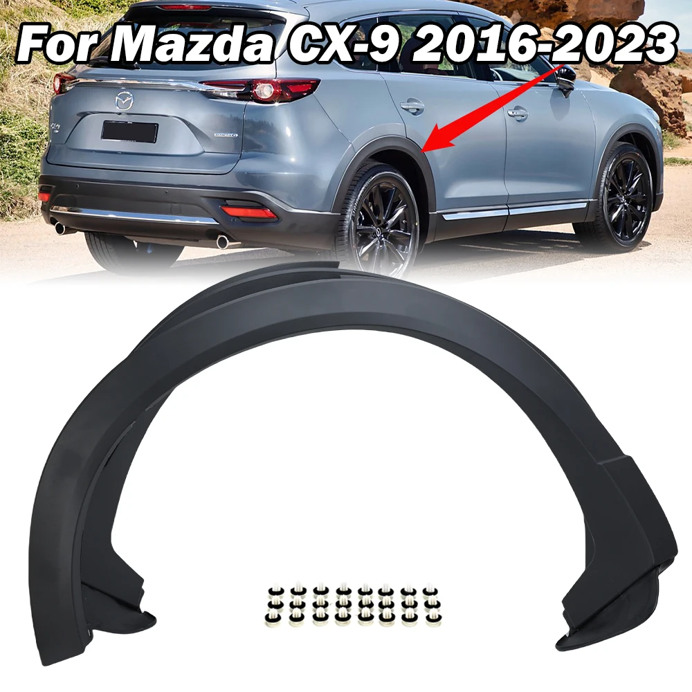 

Rear Wheel Eyebrows Fender Mudguard for Mazda CX-9 2016-2023 Replacement Mud Flap Splash Guard TK4851W60H Molding accessories