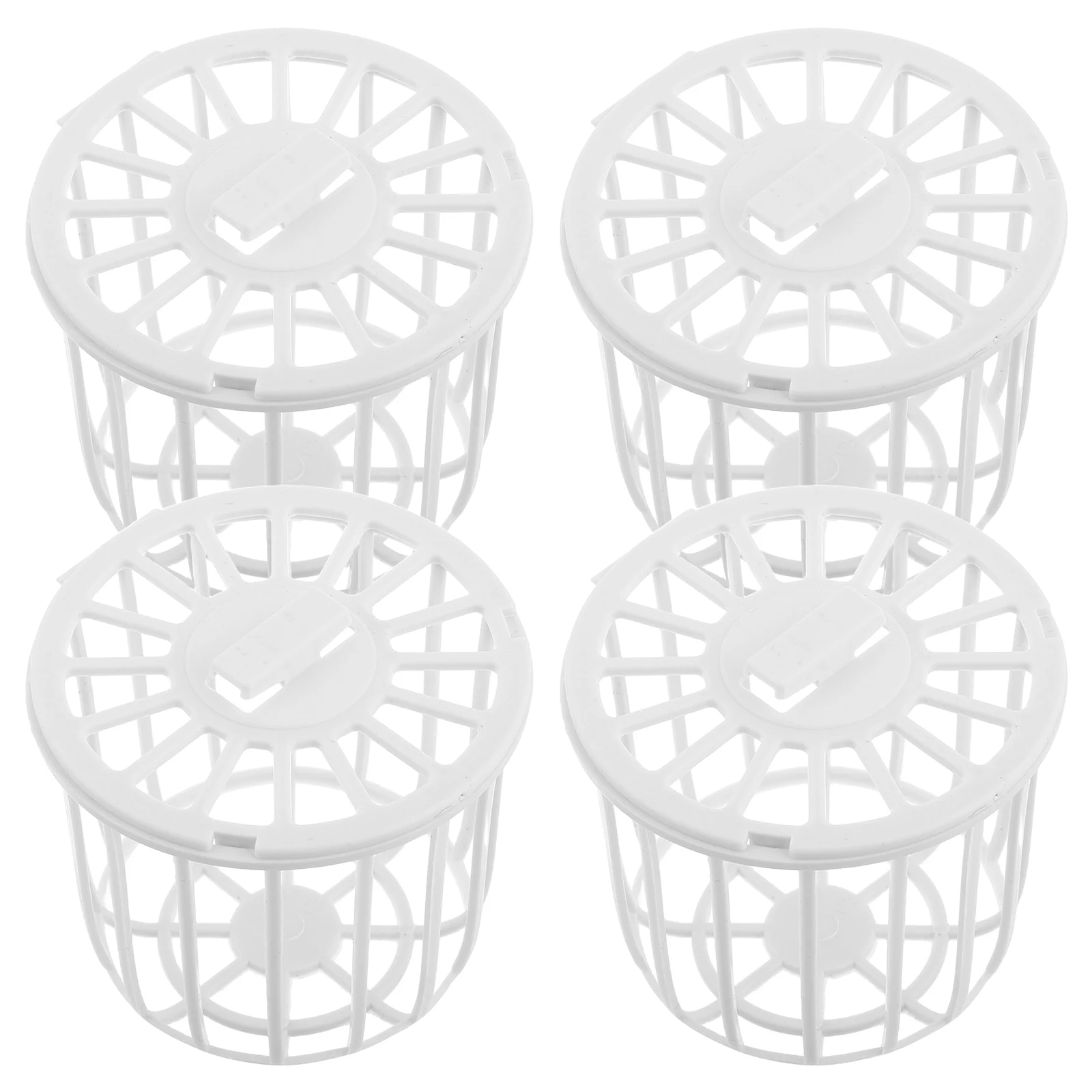 

4Pcs Simulated Bird Nests for Parakeets Canaries Plastic Breeding Boxes Nesting Material Container Cage Hut Pet Bird Nesting