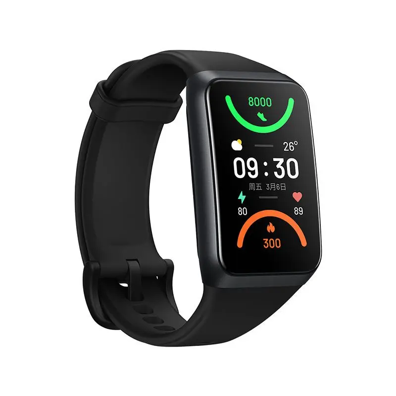 Top! Original OPPO Band 2 For Android IOS 1.57''AMOLED Display Blood Oxygen Heart Rate Monitoring 200MAH Battery 5ATM