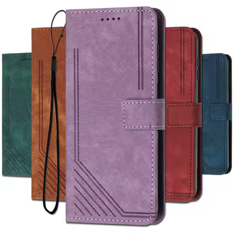 Skin Leather Case For Tecno Camon 20 Pro 5G CK8n 20Premier 19 Neo 18P 17P 19Pro Luxury Phone Coque Anti -fall Wallet Cases Cover