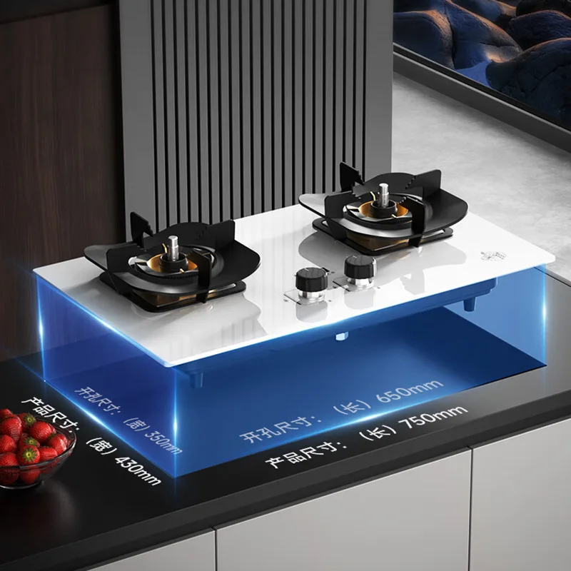 موقد غاز/غاز البترول المسال مزدوج الوقود للاستخدام المنزلي، موقد غاز البترول المسال عالي الطاقة، موقد مدمج، موقد عالي الطاقة