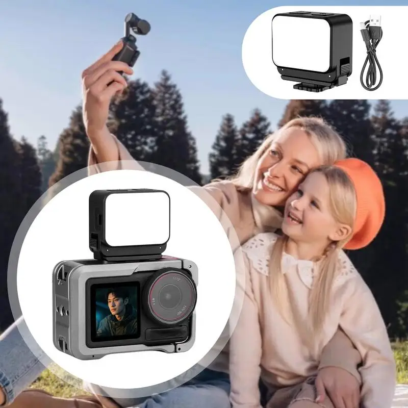 Kamera Beleuchtung Fotografie Magnetische Füllen Beleuchtung Tragbare Lampe Mit Clip Für Aufnahme Streaming Studio Make-Up Selfie Filmen