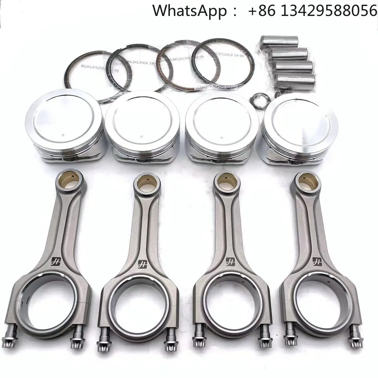 

2RZ Forged Pistons Forged Connecting Rods Kit For TOYOTA 2RZFE 2.4L Tacoma Hilux