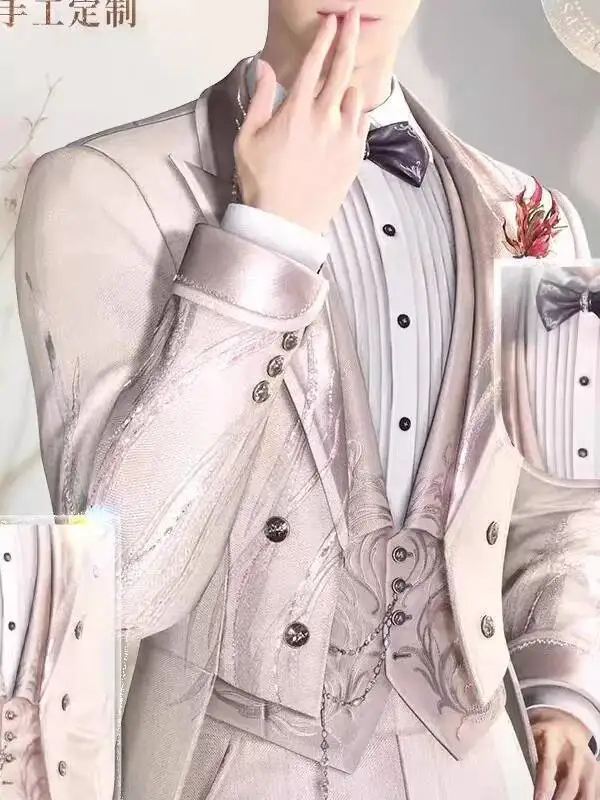 New Love And Deepspace Rafayel Qi Yu Evening Dress Suit Evening Dress Wedding Dress Women Fiesta Carnival Halloween Cos Cosplay