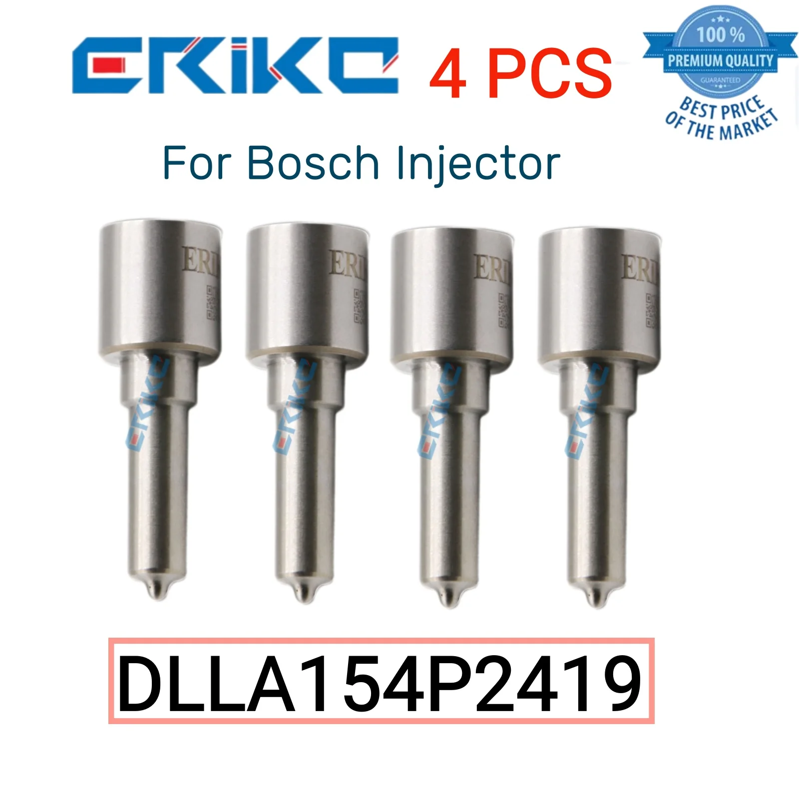 

4 шт. DLLA154P2419 оригинальная автоматическая форсунка DLLA 154 P 2419 масляная форсунка для автозапчастей DLLA 154P2419 для инжектора Bosch