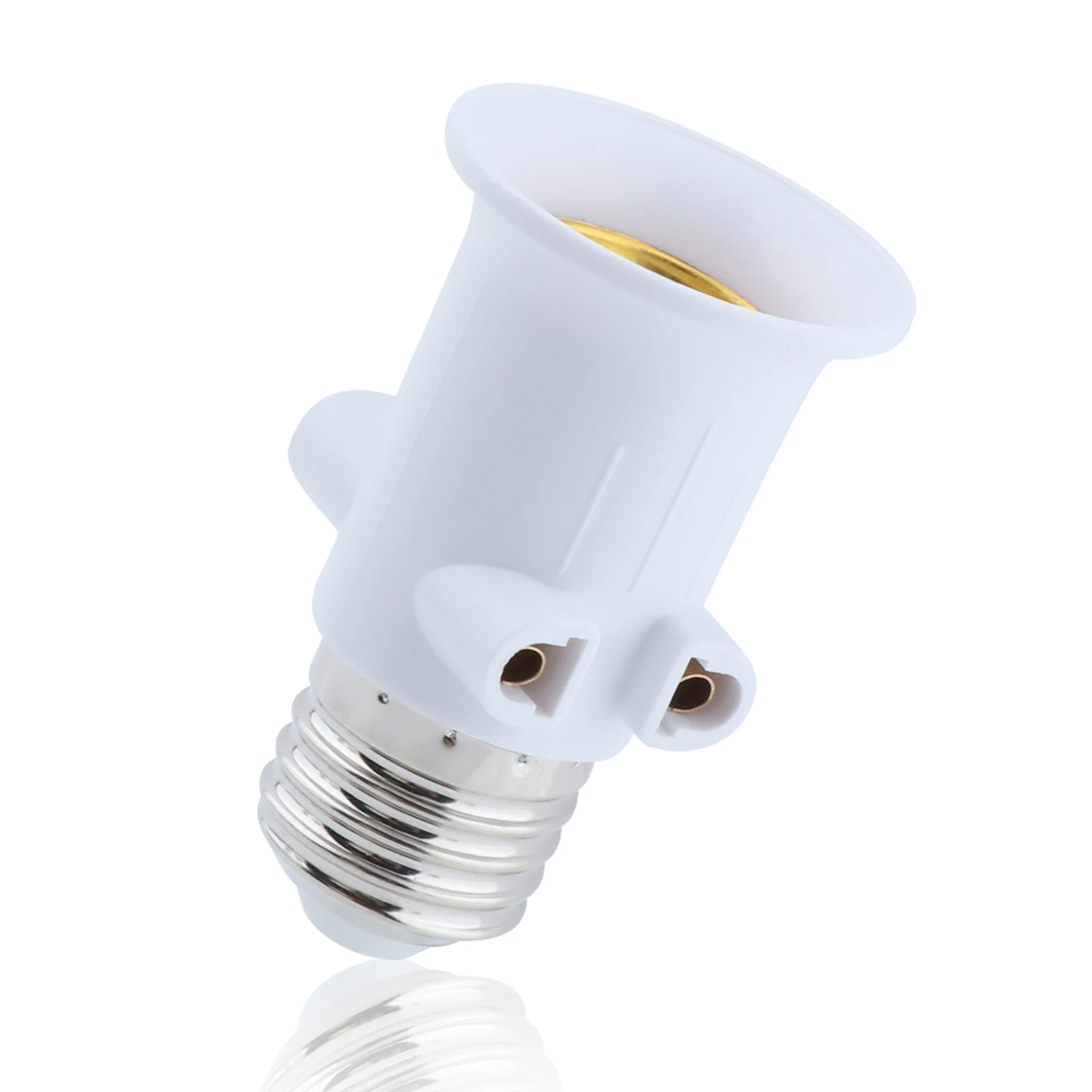 

E27 EU Replacement Part Conversion Light Socket Safe Base Lamp Holder AC100V 240V 4A Home LED Bulb Adapter Screw Connector