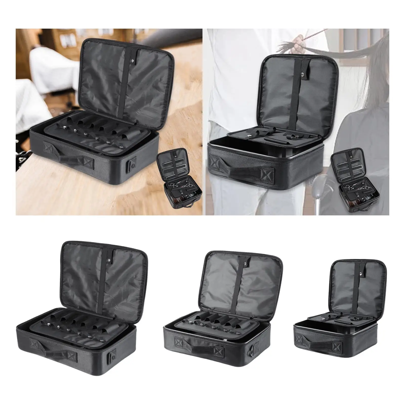 

Barber Tool Bag Hairdresser Bag Waterproof Haircut Accessories Case Spacious