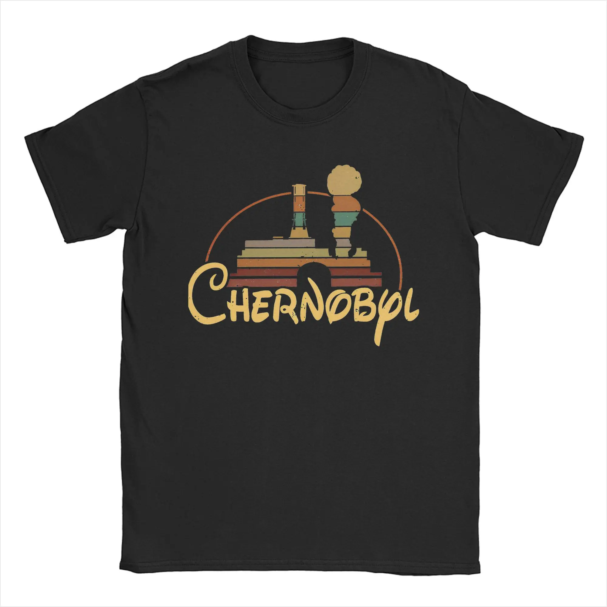 Men Women Print  Chernobyl Fantasy Logo  Tee T Shirt Pure Cotton  T-shirts Clothing