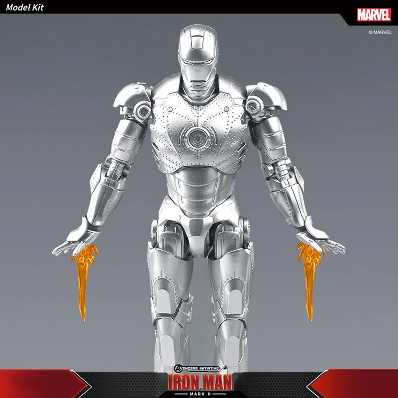 Fondjoy マーベルアイアンマン MK2 Fondjoy 組み立て玩具アイアンマンモデル 15 センチメートル ABS 素材 1/12 スケールアクションフィギュア玩具少年の誕生日ギフト
