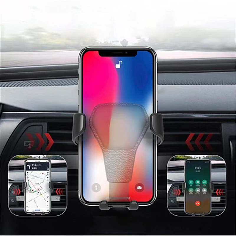 Car Air Vent Phone Holder Auto Clamp Support Stand Car Air Vent Phone Holder For Honda Civic Fit Jazz Accord CRV BRV HRV Civic