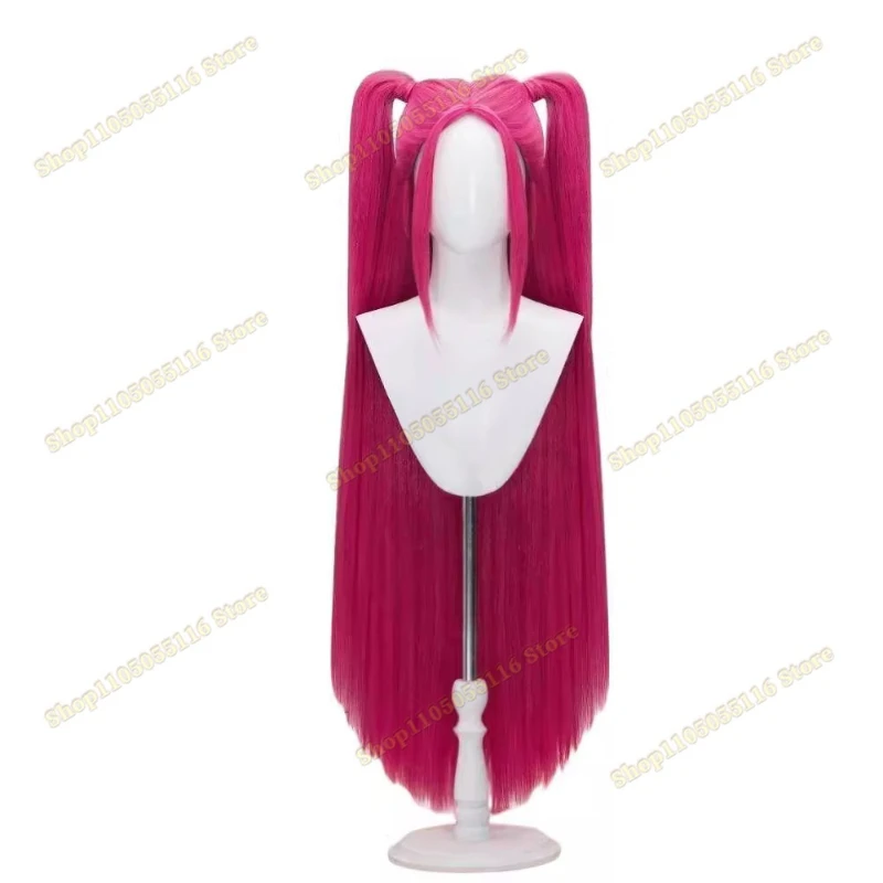 Anime KPop Demon Hunters Superstar Rumi Mira Zoe Cosplay Pruik Halloween Party Rollenspel Hittebestendige Synthetische Pruik Carnaval Prop