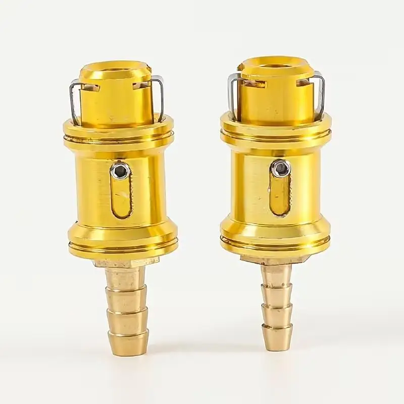 6.5/8mm Car Tire Valve Clip Pump Nozzle Clamp Solid Brass Air Chuck Inflator Pump Adapter Quick Connect The Inflation Connector