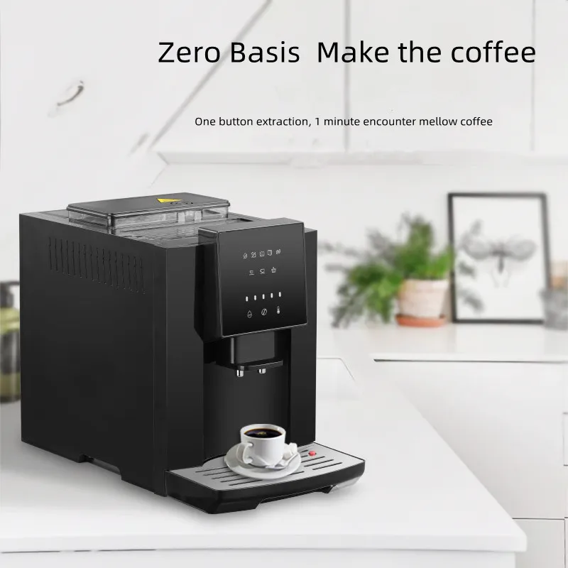 CLT-Q07R Coffee Machine Touch Screen Automatic Coffee Maker italian type small coffee grinder