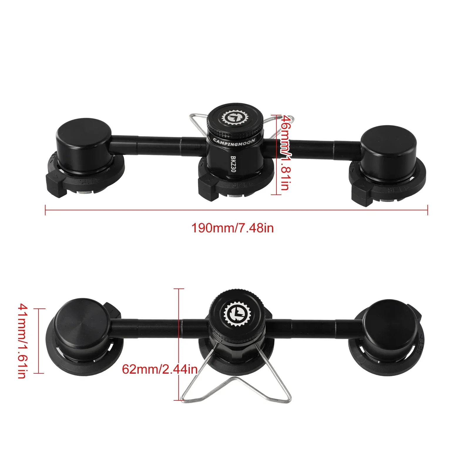 

Brand New Outdoor Camping FuelTank Adapter 3 For 1 Split Furnace Adapter Conversion Tool FuelTank Adapter FuelTank Adapter