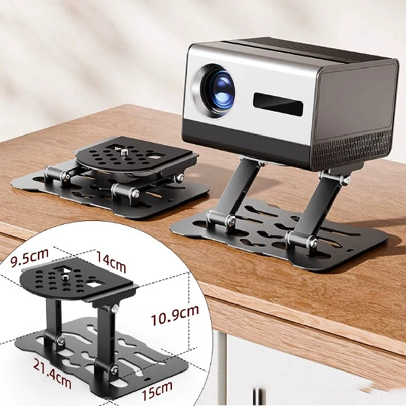 Projector Holder Stand Mobile Projector Wall Mounted Removable Adjustable Universal Projector Support Ceiling Bracket-A74P