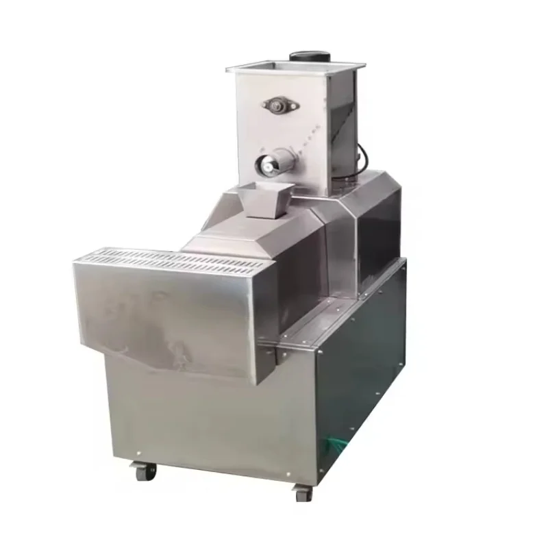 Automatic Puffed Corn Rice Snacks Food Making Extruder Machine
