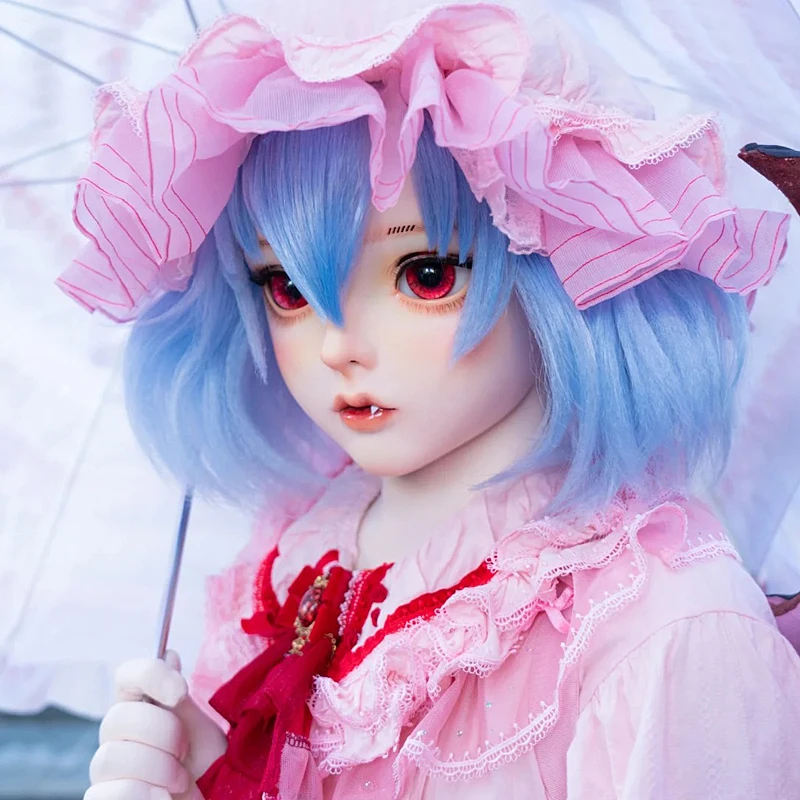 

BJD Resin Half Head/Full Head Masks Kigurumi Eyes Crossdress Cosplay Japanese Anime Role Lolita Masks Eyes And Wig