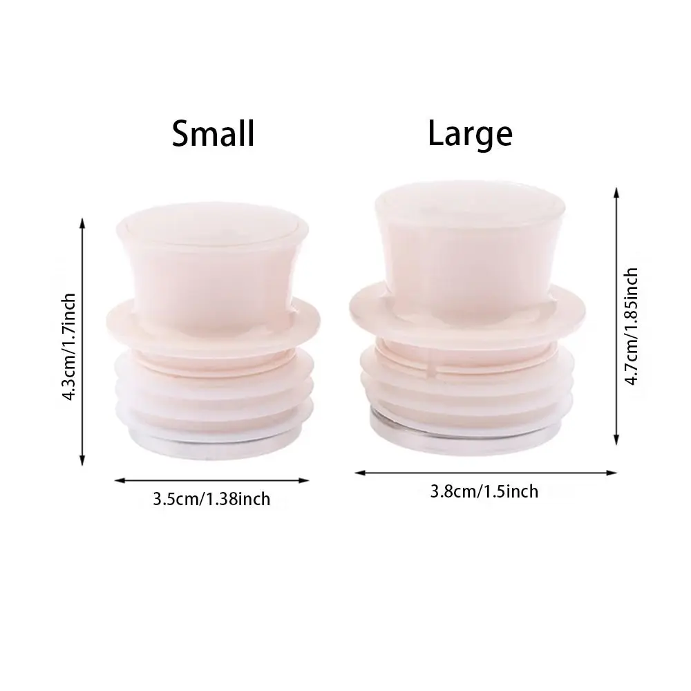 1Pcs Thermos Cup Accessories Thermos Bottle Stopper Stainless Steel Silicone Food Grade Kettle Cover S/L Replacement Parts